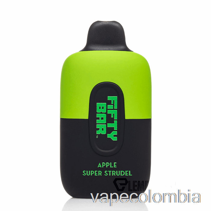 Vape Desechable Cincuenta Bar 6500 Super Strudel De Manzana Desechable